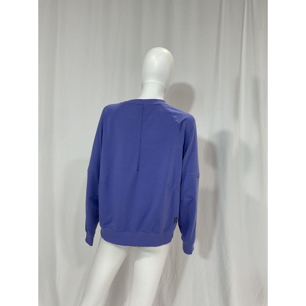 On 'Movement' Blue Crewneck Long Sleeve Sweatshirt Size M - Picture 3 of 5